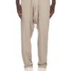 DRKSHDW FW25 CONCORDIANS CLASSIC CARGO CON COULISSE IN JERSEY PESANTE COMPATTO DIRTY PEARL DU02E7370RIG-88