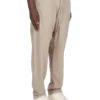 DRKSHDW FW25 CONCORDIANS CLASSIC CARGO CON COULISSE IN JERSEY PESANTE COMPATTO DIRTY PEARL DU02E7370RIG-88