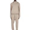 DRKSHDW FW25 CONCORDIANS CLASSIC CARGO CON COULISSE IN JERSEY PESANTE COMPATTO DIRTY PEARL DU02E7370RIG-88