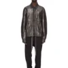 DRKSHDW FW25 CONCORDIANS CLASSIC CARGO CON COULISSE IN JERSEY PESANTE COMPATTO NERO DU02E7370RIG-09