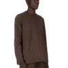 DRKSHDW FW25 CONCORDIANS FELPA GIROCOLLO IN JERSEY PESANTE COMPATTO DARK DUST. DU02E7279RIGP-78