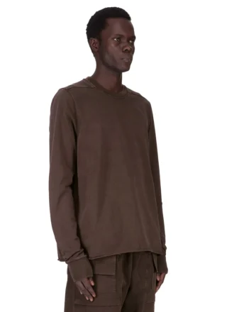 DRKSHDW FW25 CONCORDIANS FELPA GIROCOLLO IN JERSEY PESANTE COMPATTO DARK DUST. DU02E7279RIGP-78