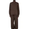 DRKSHDW FW25 CONCORDIANS FELPA GIROCOLLO IN JERSEY PESANTE COMPATTO DARK DUST. DU02E7279RIGP-78