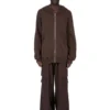 DRKSHDW FW25 CONCORDIANS JUMBO GIMP HOODIE IN FELPA DARK DUST SLUB DU02E7283FSL-78