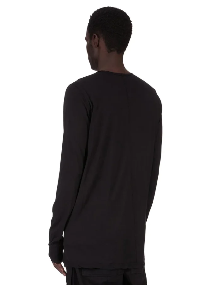 DRKSHDW FW25 CONCORDIANS LEVEL T IN JERSEY DI GARZA DI COTONE NERO DU02E7260BH-09
