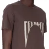 DRKSHDW FW25 CONCORDIANS LIVELLO T IN JERSEY DI COTONE DI MEDIO PESO DIRTY DARKDUST/PEAR DU02E7250RNEP4P-7808