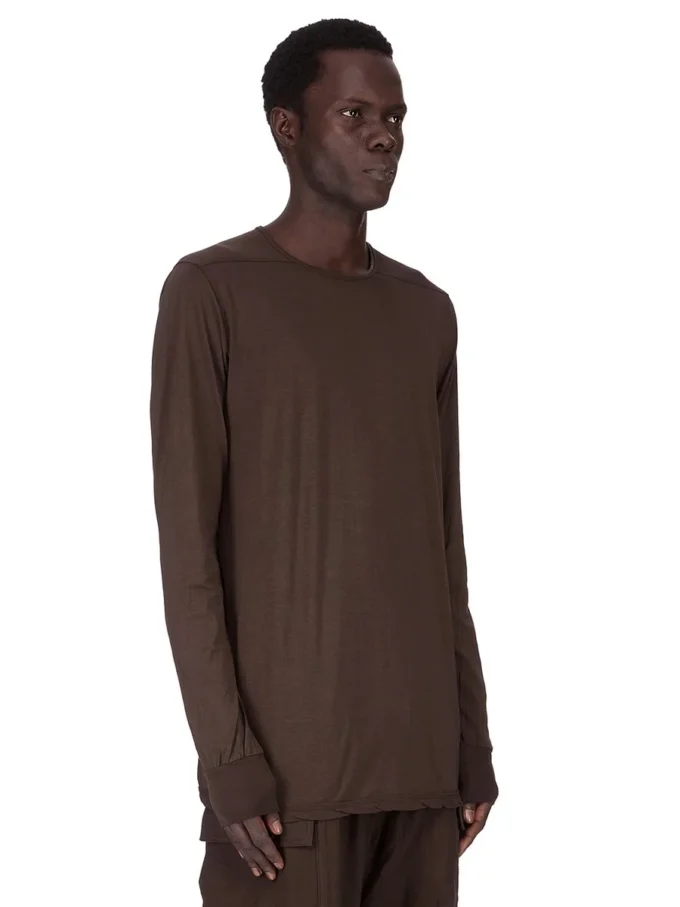 DRKSHDW FW25 CONCORDIANS LS LEVEL T IN JERSEY DI GARZA DI COTONE DARK DUST DU02E7260BH-78