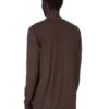 DRKSHDW FW25 CONCORDIANS LS LEVEL T IN JERSEY DI GARZA DI COTONE DARK DUST DU02E7260BH-78