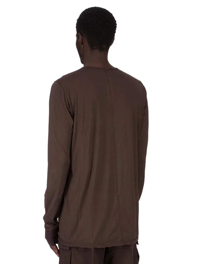 DRKSHDW FW25 CONCORDIANS LS LEVEL T IN JERSEY DI GARZA DI COTONE DARK DUST DU02E7260BH-78