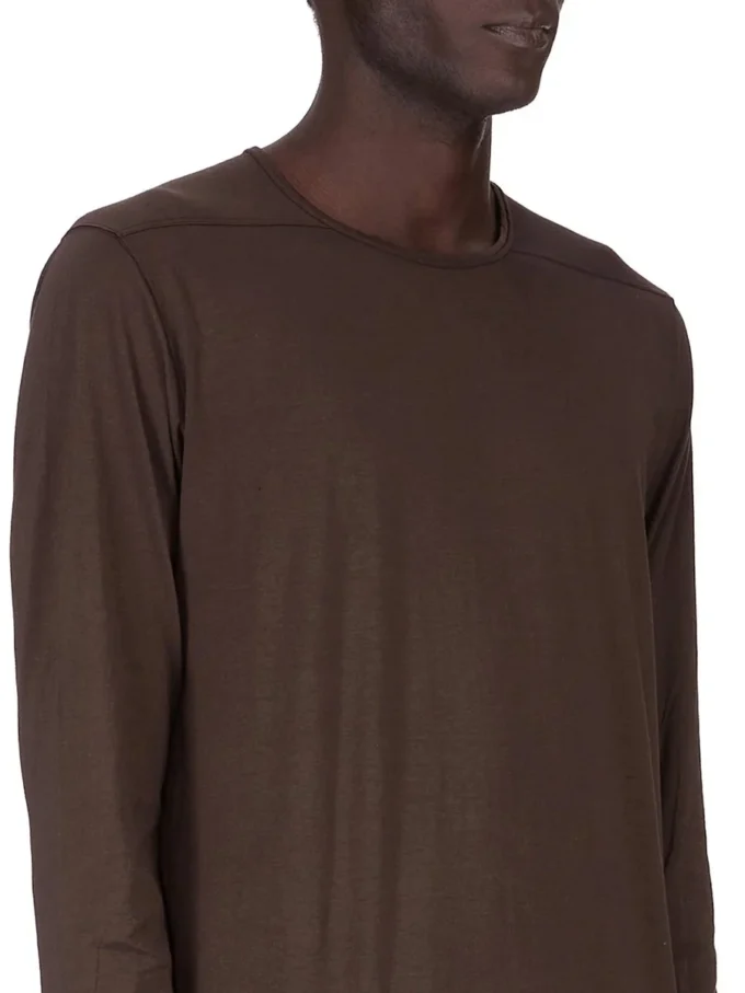 DRKSHDW FW25 CONCORDIANS LS LEVEL T IN JERSEY DI GARZA DI COTONE DARK DUST DU02E7260BH-78