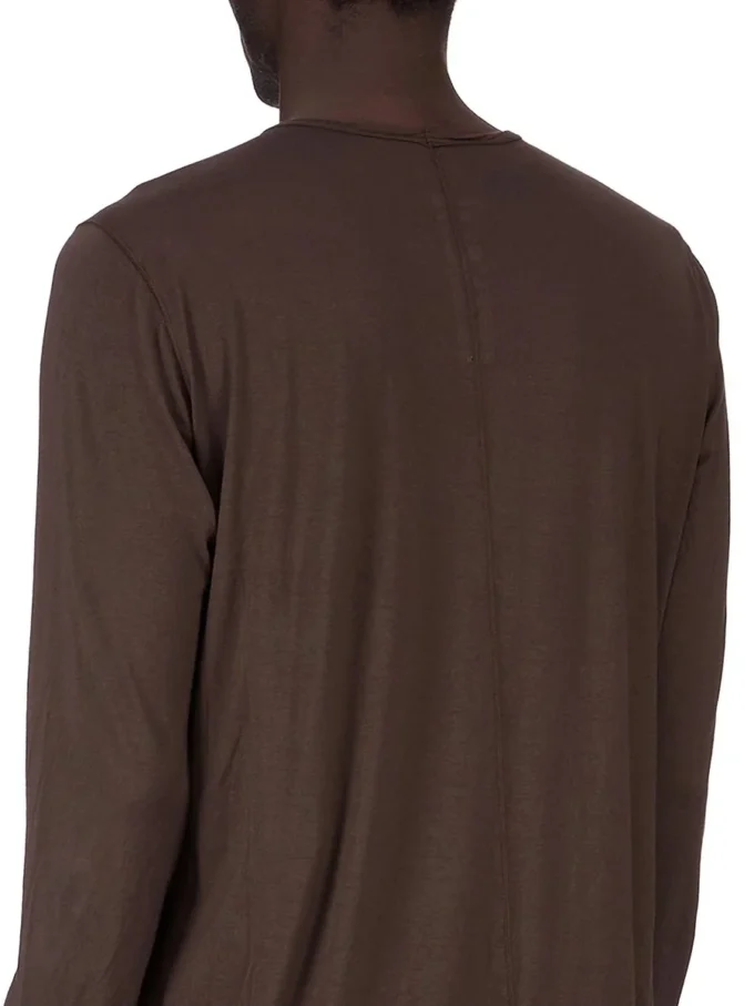 DRKSHDW FW25 CONCORDIANS LS LEVEL T IN JERSEY DI GARZA DI COTONE DARK DUST DU02E7260BH-78