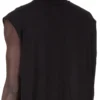 DRKSHDW FW25 CONCORDIANS TARP T IN JERSEY DI GARZA DI COTONE NERO DU02E7158BH-09