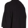 DRKSHDW FW25 CONCORDIANS TOMMY HUSTLER FELPA IN JERSEY DOPPIO SPAZZOLATO NERO DU02E7266JDB-09