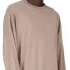 DRKSHDW FW25 CONCORDIANS TOMMY LS SWEAT IN JERSEY DOPPIO SPAZZOLATO DIRTY PEARL DU02E7292JDBP-88