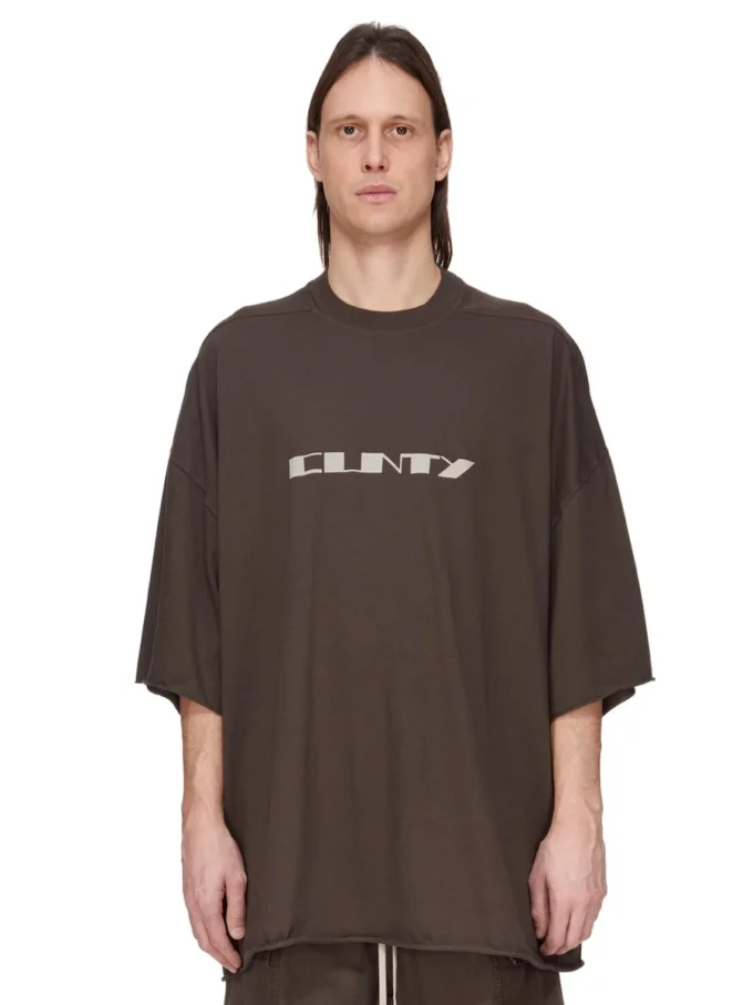 DRKSHDW FW25 CONCORDIANS TOMMY T IN JERSEY DI COTONE DI MEDIO PESO DRKDUST/PEARL DU02E7259RNEP2-7808