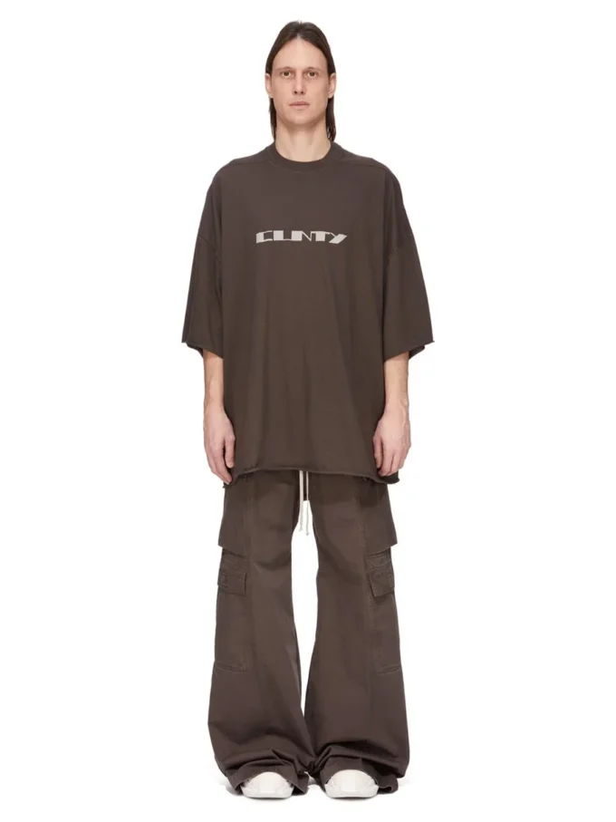 DRKSHDW FW25 CONCORDIANS TOMMY T IN JERSEY DI COTONE DI MEDIO PESO DRKDUST/PEARL DU02E7259RNEP2-7808