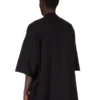 DRKSHDW FW25 CONCORDIANS TOMMY T IN JERSEY DI COTONE DI MEDIO PESO NERO/PERLA DU02E7259RNEP2-0908