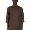 DRKSHDW FW25 CONCORDIANS TOMMY T IN JERSEY DI GARZA DI COTONE DARK DUST DU02E7259BH-78