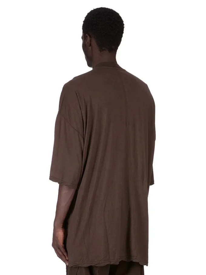DRKSHDW FW25 CONCORDIANS TOMMY T IN JERSEY DI GARZA DI COTONE DARK DUST DU02E7259BH-78