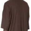 DRKSHDW FW25 CONCORDIANS TOMMY T IN JERSEY DI GARZA DI COTONE DARK DUST DU02E7259BH-78
