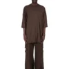 DRKSHDW FW25 CONCORDIANS TOMMY T IN JERSEY DI GARZA DI COTONE DARK DUST DU02E7259BH-78