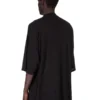 DRKSHDW FW25 CONCORDIANS TOMMY T IN JERSEY DI GARZA DI COTONE NERO DU02E7259BH-09