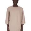 DRKSHDW FW25 CONCORDIANS TOMMY T IN JERSEY DOPPIO SPAZZOLATO DIRTY PEARL DU02E7259JDB-88