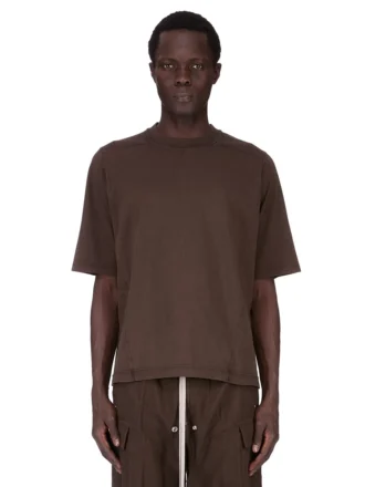 DRKSHDW FW25 CONCORDIANS WALRUS T IN JERSEY DI COTONE DI MEDIO PESO IN POLVERE SCURA DU02E7252RNP-78