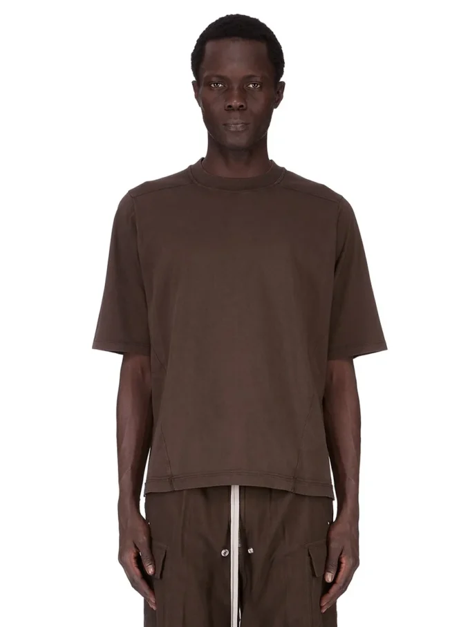 DRKSHDW FW25 CONCORDIANS WALRUS T IN JERSEY DI COTONE DI MEDIO PESO IN POLVERE SCURA DU02E7252RNP-78