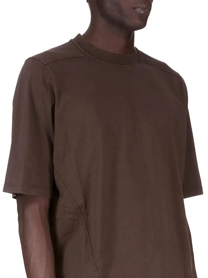 DRKSHDW FW25 CONCORDIANS WALRUS T IN JERSEY DI COTONE DI MEDIO PESO IN POLVERE SCURA DU02E7252RNP-78