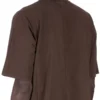 DRKSHDW FW25 CONCORDIANS WALRUS T IN JERSEY DI COTONE DI MEDIO PESO IN POLVERE SCURA DU02E7252RNP-78