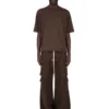 DRKSHDW FW25 CONCORDIANS WALRUS T IN JERSEY DI COTONE DI MEDIO PESO IN POLVERE SCURA DU02E7252RNP-78