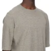 DRKSHDW FW25 CONCORDIANS WALRUS T IN MAGLIA GRIGIO MELANGE DU02E7252JGM-178