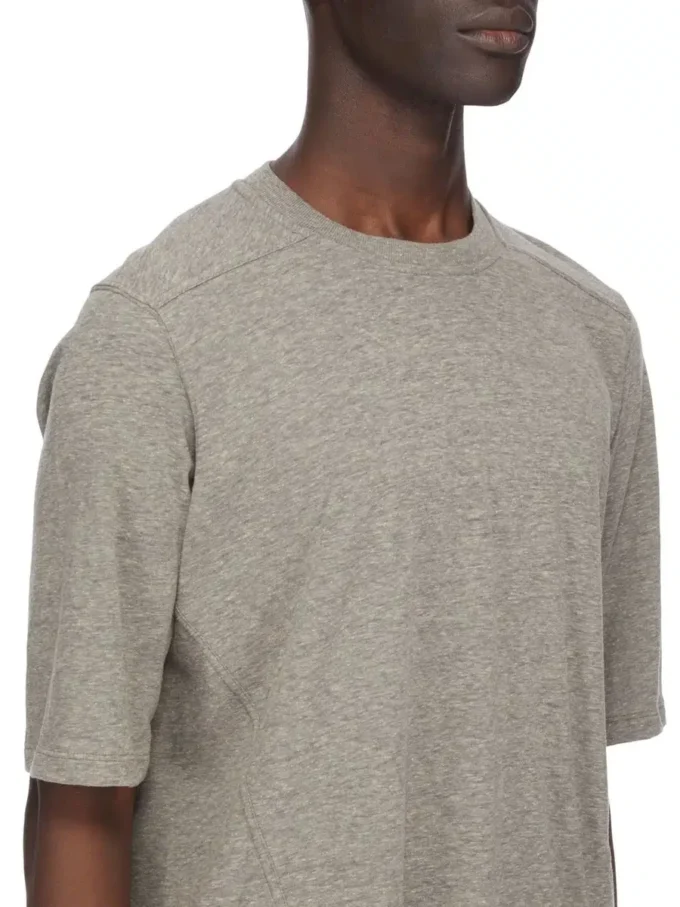 DRKSHDW FW25 CONCORDIANS WALRUS T IN MAGLIA GRIGIO MELANGE DU02E7252JGM-178