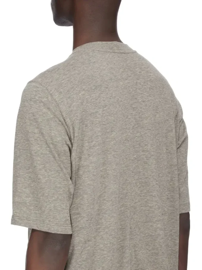 DRKSHDW FW25 CONCORDIANS WALRUS T IN MAGLIA GRIGIO MELANGE DU02E7252JGM-178