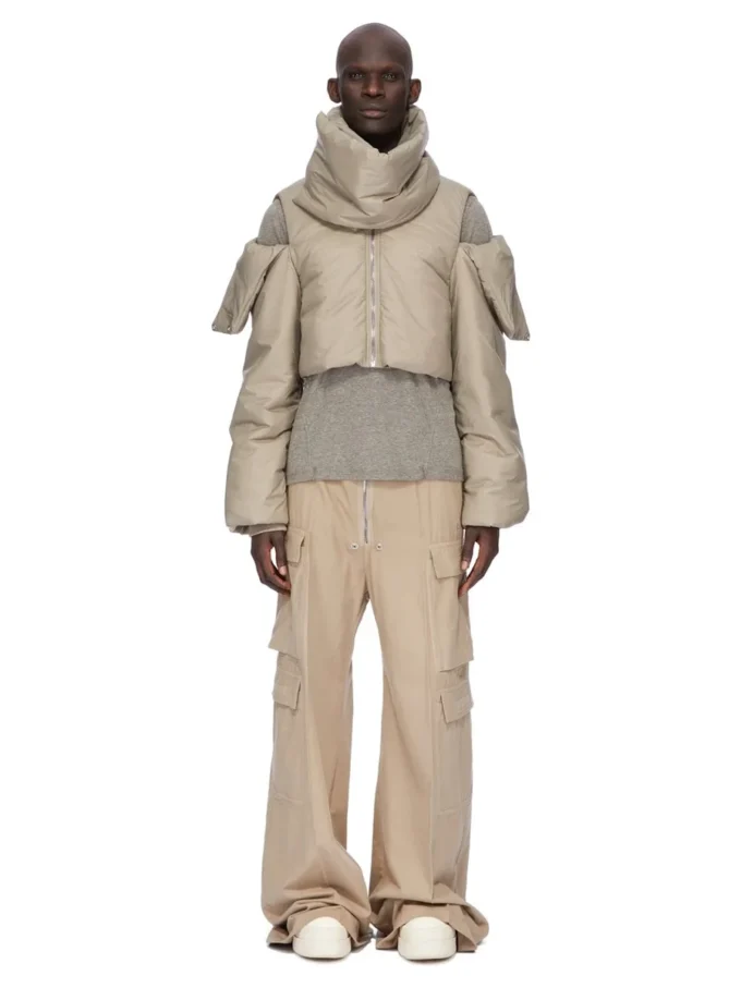 DRKSHDW FW25 CONCORDIANS WALRUS T IN MAGLIA GRIGIO MELANGE DU02E7252JGM-178