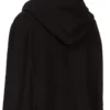 FELPA CON CAPPUCCIO OVERSIZE CONCORDIANS DRKSHDW FW25 IN NERO/PERLA SLUP FELPA DS02E7241FSLP1P-0908
