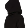 FELPA CON CAPPUCCIO OVERSIZE CONCORDIANS DRKSHDW FW25 IN NERO/PERLA SLUP FELPA DS02E7241FSLP1P-0908