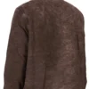 GIACCA CON ZIP FRONTALE NASCOSTA DRKSHDW FW25 CONCORDIANS IN COTONE SPAZZOLATO DRKDUST. DU02E7775BMO-78