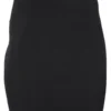GONNA EVA CONCORDIANS LILIES FW25 DI RICK OWENS IN JERSEY DI VISCOSA NERA LI02E3316CVI-09