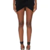 GONNA LUNA IN JERSEY DI VISCOSA CREPE CONCORDIANS FW25 DI RICK OWENS LILIES LI02E3309CVI-09