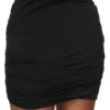 GONNA LUNA IN JERSEY DI VISCOSA CREPE CONCORDIANS FW25 DI RICK OWENS LILIES LI02E3309CVI-09