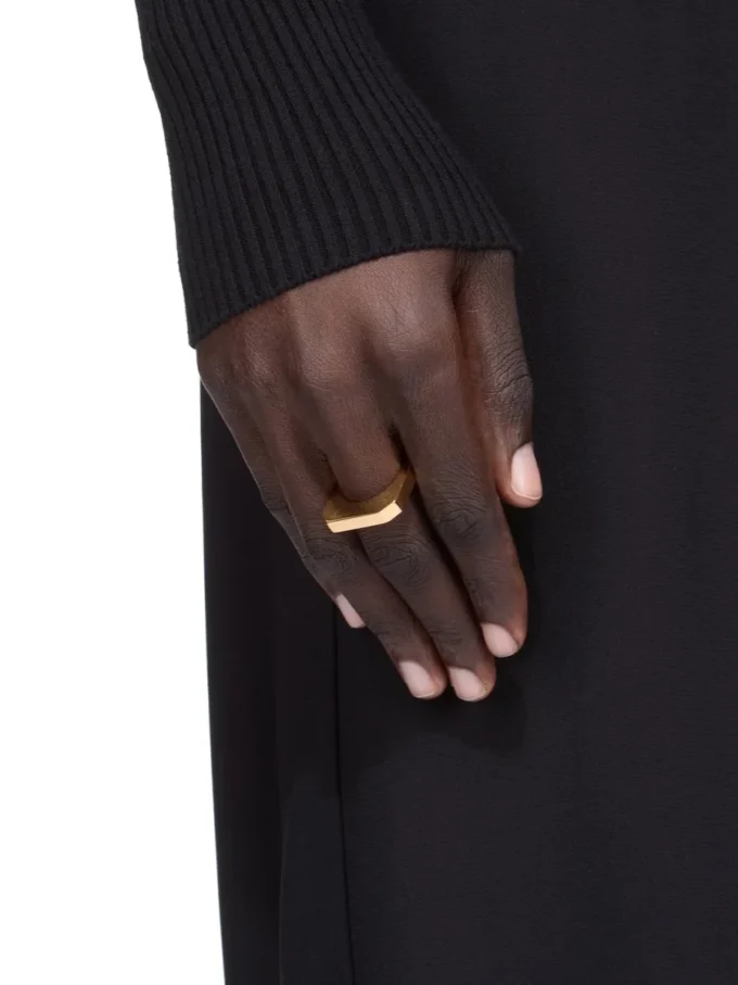 RICK OWENS – ANELLO RJ0000128SLVPGD-02