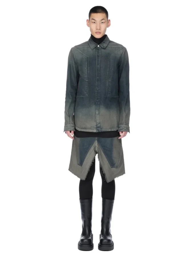 RICK OWENS – CAMICIE RU02E1237DKDEG-78D