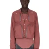 RICK OWENS FW25 CONCORDIANS CARGO JKT IN NYLON OPACO PALISSANDRO. RU02E1762MT-13