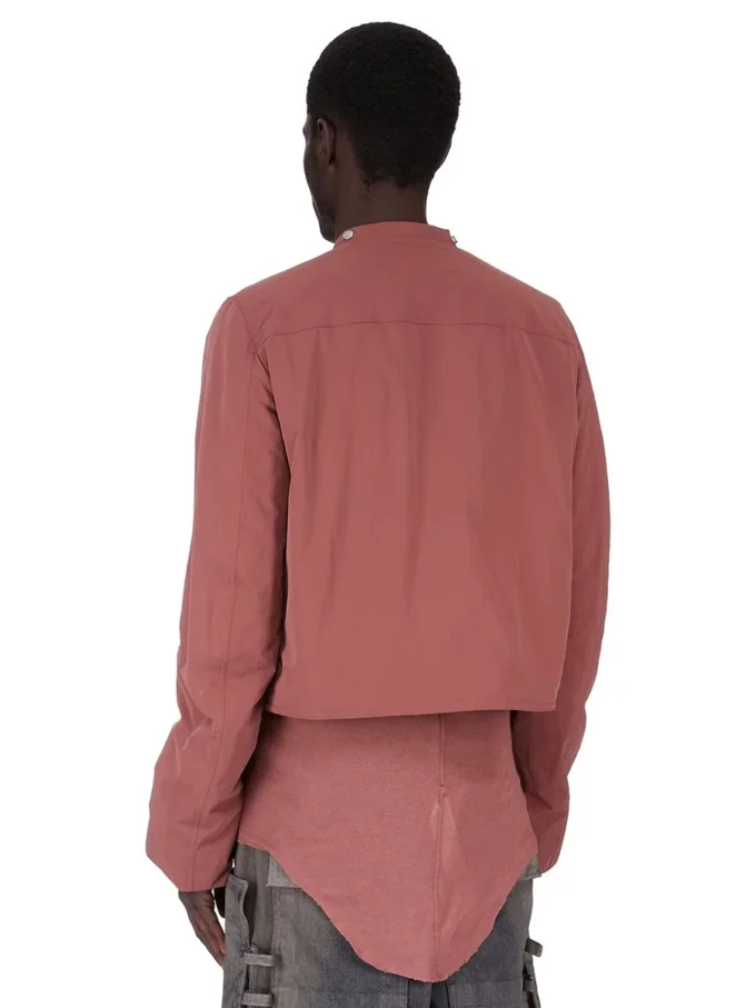 RICK OWENS FW25 CONCORDIANS CARGO JKT IN NYLON OPACO PALISSANDRO. RU02E1762MT-13