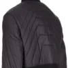 RICK OWENS FW25 CONCORDIANS GIACCA TRAPUNTATA IN NYLON LEGGERO NERO RU02E1727NPT1-09