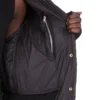 RICK OWENS FW25 CONCORDIANS GIACCA TRAPUNTATA IN NYLON LEGGERO NERO RU02E1727NPT1-09