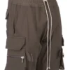 RICK OWENS FW25 CONCORDIANS MASTODON MEGACARGO IN MAGLIA PESANTE BOSCO RU02E1396BA-25