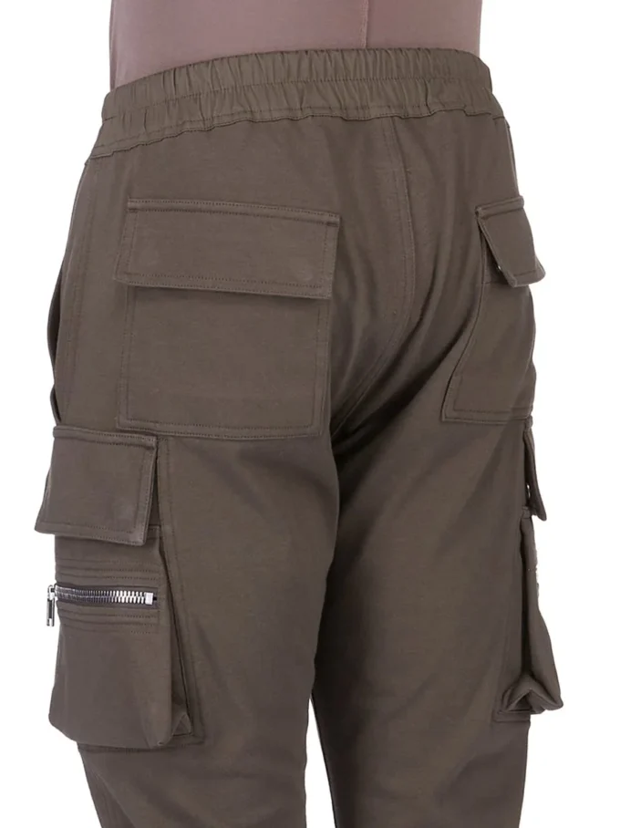 RICK OWENS FW25 CONCORDIANS MASTODON MEGACARGO IN MAGLIA PESANTE BOSCO RU02E1396BA-25